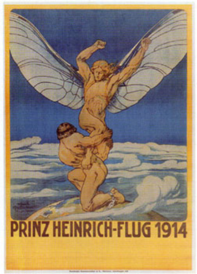 Hans Kaufmann - Prinz Heinrich Flug 1914 border=