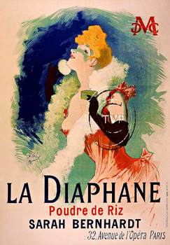  Title: La Diaphane - Sarah Bernhardt , Size: 30 x 40 , Medium: Giclee , Price: 249